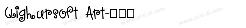 Uighursoft Art字体转换
